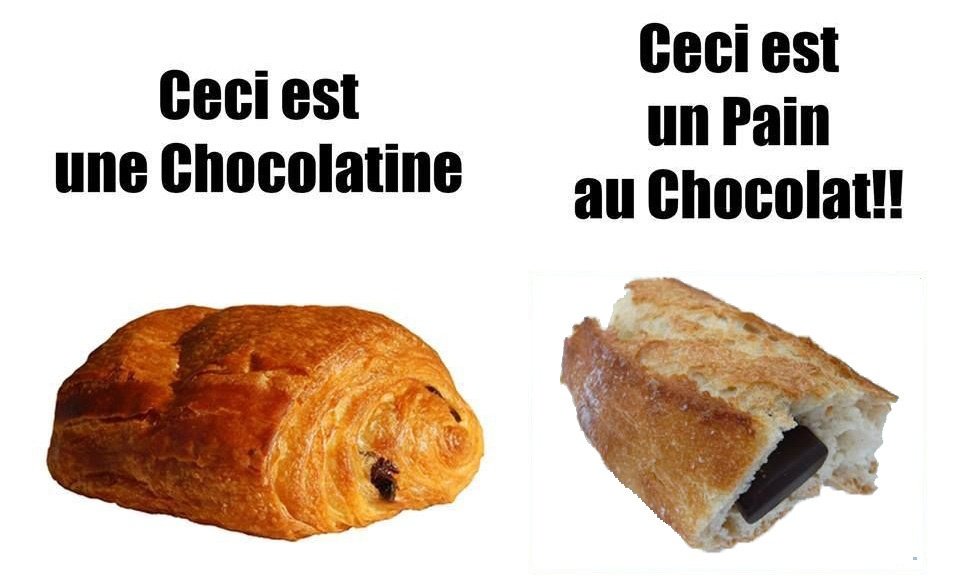 La recette du pain au chocolat ou chocolatine